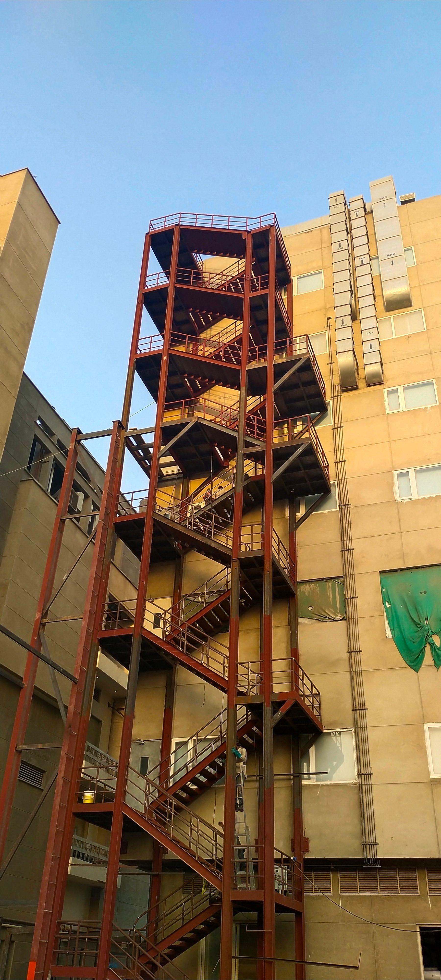 Emergency Staircase & Skyway