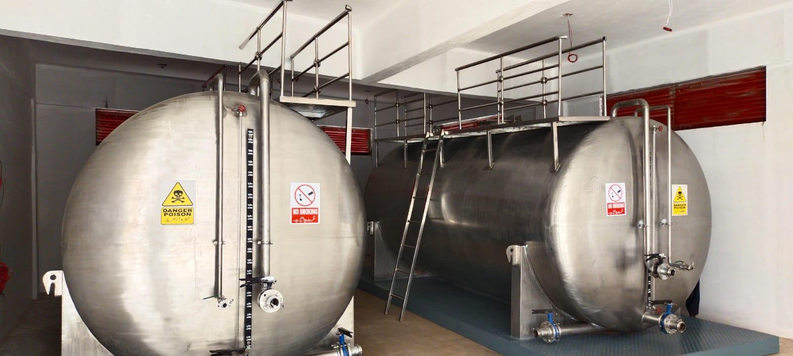 SS Storage Tanks (Ethanol)